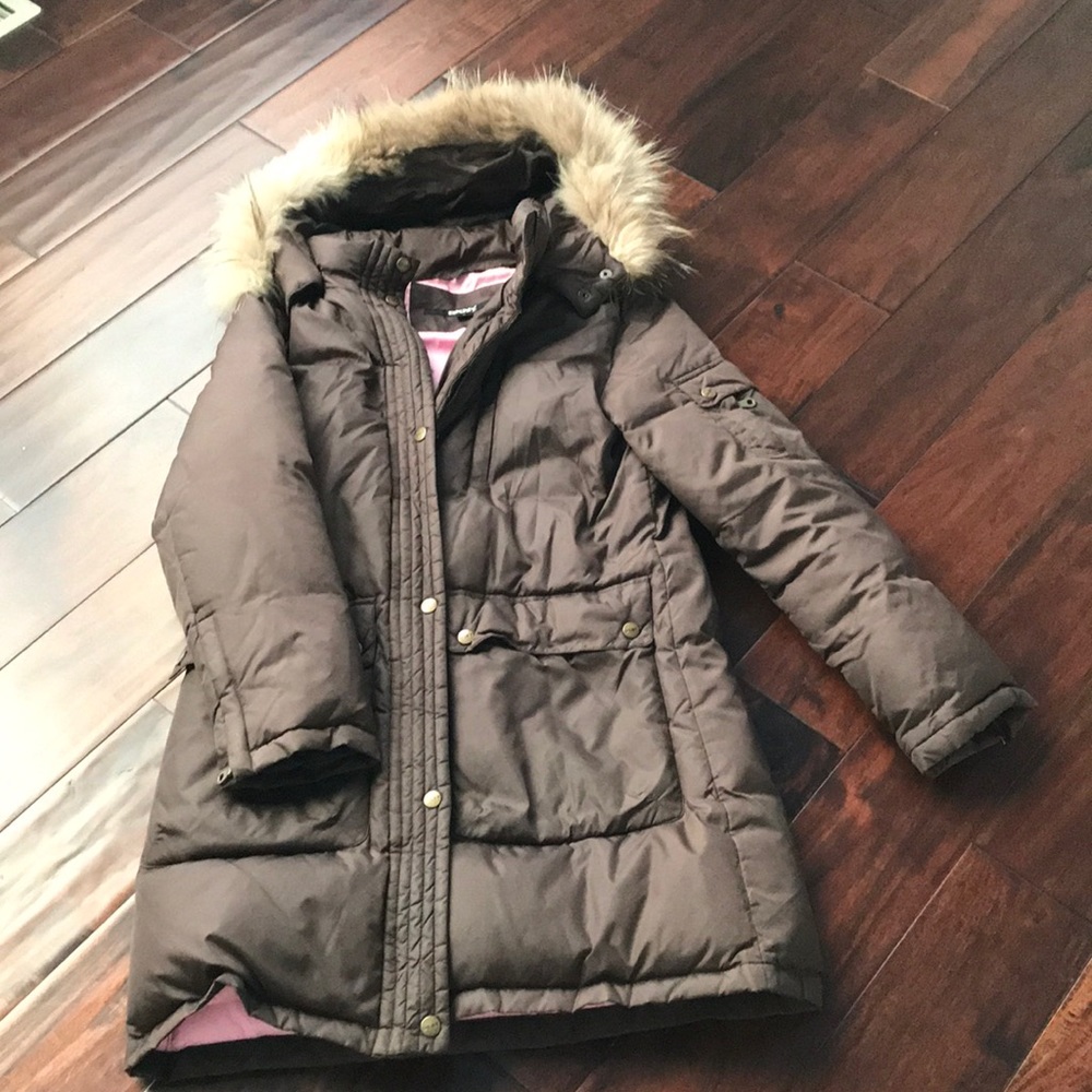 Winter puffer coat
